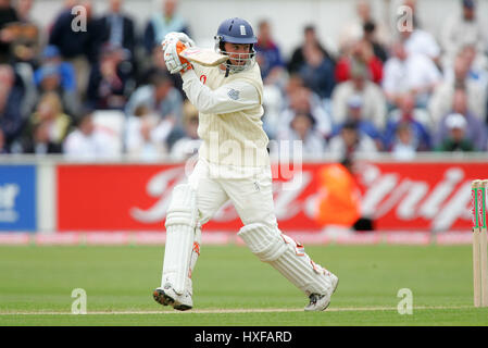 GRAHAM THORPE ENGLAND & SURREY CCC RIVERSIDE CHESTER LE STREET DURHAM 4. Juni 2005 Stockfoto