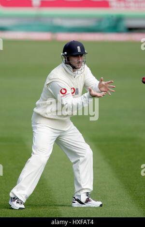 GRAHAM THORPE ENGLAND & SURREY CCC RIVERSIDE CHESTER LE STREET DURHAM 3. Juni 2005 Stockfoto