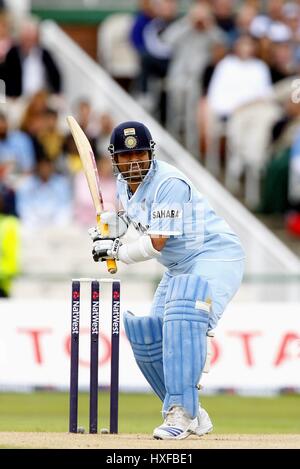 SACHIN TENDULKAR Indien OLD TRAFFORD MANCHESTER ENGLAND 30. August 2007 Stockfoto