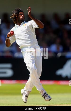 LASITH MALINGA SRI LANKA TRENT BRIDGE NOTTINGHAM ENGLAND 2. Juni 2006 Stockfoto
