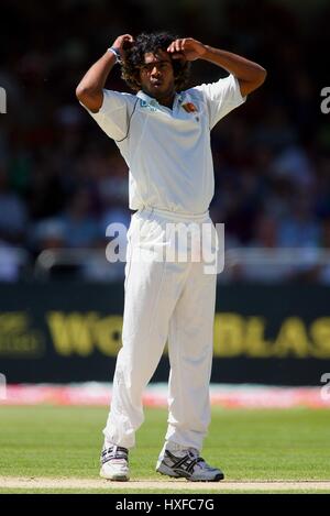 LASITH MALINGA SRI LANKA TRENT BRIDGE NOTTINGHAM ENGLAND 2. Juni 2006 Stockfoto
