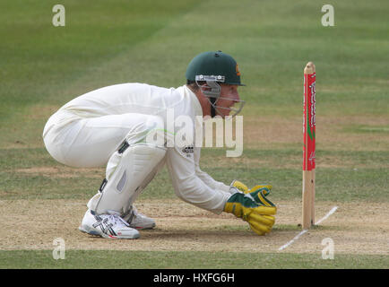 BRAD HADDIN ENGLAND V Australien LORDS LONDON ENGLAND 18. Juli 2009 Stockfoto