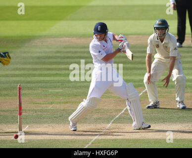 PAUL COLLINGWOOD ENGLAND V Australien LORDS LONDON ENGLAND 18. Juli 2009 Stockfoto