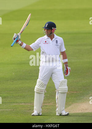 MATT PRIOR feiert sein 50 ENGLAND V Australien LORDS LONDON ENGLAND 18. Juli 2009 Stockfoto