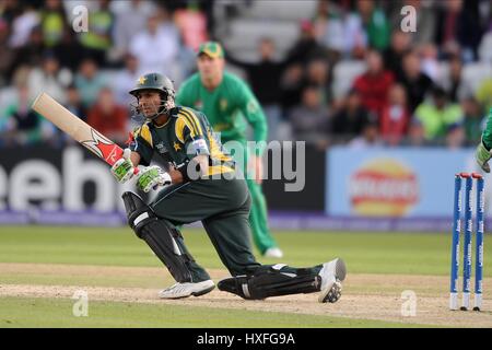 SHOAIB MALIK PAKISTAN TRENT BRIDGE NOTTINGHAM ENGLAND 18. Juni 2009 Stockfoto