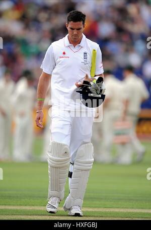 KEVIN PIETERSEN ENGLAND CARDIFF SWALEC Stadion SOPHIA Gärten WALES 12. Juli 2009 Stockfoto