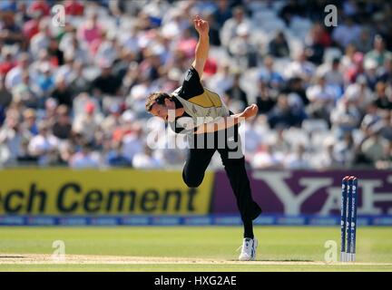 IAN BUTLER NEW ZEALAND TRENT BRIDGE NOTTINGHAM ENGLAND 11. Juni 2009 Stockfoto