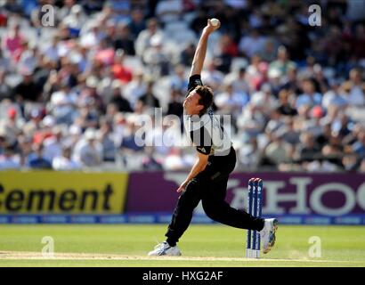 IAN BUTLER NEW ZEALAND TRENT BRIDGE NOTTINGHAM ENGLAND 11. Juni 2009 Stockfoto