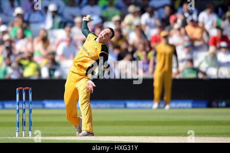 DAVID HUSSEY Australien TRENT BRIDGE NOTTINGHAM ENGLAND 1. Juni 2009 Stockfoto