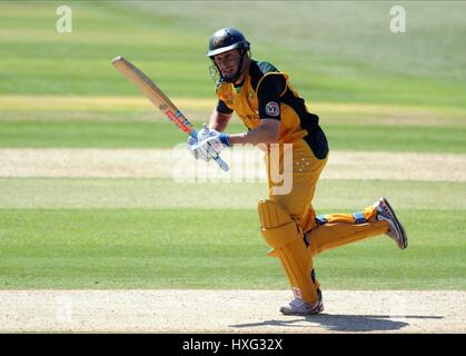 DAVID HUSSEY Australien TRENT BRIDGE NOTTINGHAM ENGLAND 1. Juni 2009 Stockfoto