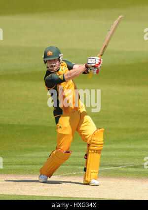 BRAD HADDIN Australien V Bangladesch TRENT BRIDGE NOTTINGHAM ENGLAND 1. Juni 2009 Stockfoto