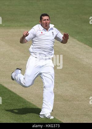 TIM BRESNAN ENGLAND & YORKSHIRE CCC die RIVERSIDE CHESTER-LE-STREET ENGLAND 18. Mai 2009 Stockfoto