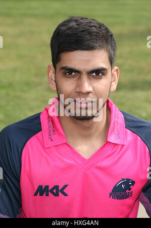 RAVI PATEL MIDDLESEX CCC LONDON ENGLAND UK 8. April 2013 Stockfoto