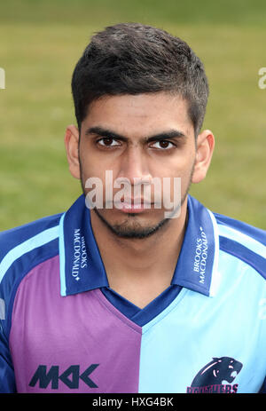 RAVI PATEL MIDDLESEX CCC LONDON ENGLAND UK 8. April 2013 Stockfoto