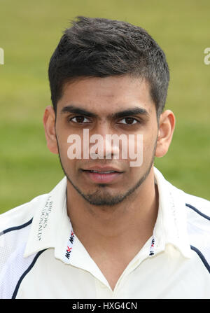 RAVI PATEL MIDDLESEX CCC LONDON ENGLAND UK 8. April 2013 Stockfoto