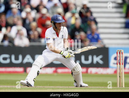 EOIN MORGAN ENGLAND & MIDDLESEX CCC ENGLAND & MIDDLESEX CCC TRENT BRIDGE NOTTINGHAM ENGLAND 29. Juli 2010 Stockfoto