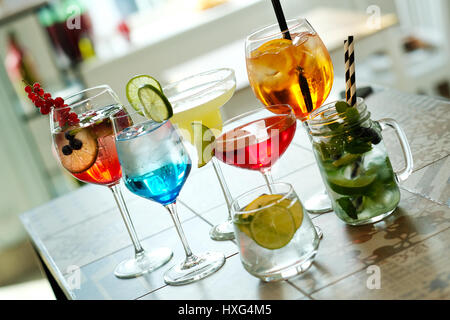 Cocktails Stockfoto