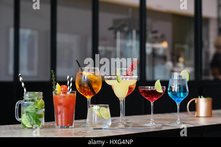 Cocktails Stockfoto