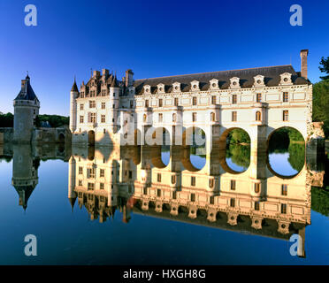 Château de Chenonceau, Loiretal, Frankreich Stockfoto