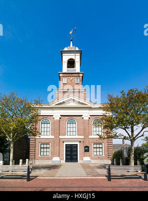 Kirche Waddenkerk in der Stadt von De Cocksdorp auf West friesischen Wattenmeer Insel Texel, Nordholland, Niederlande Stockfoto