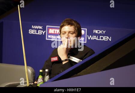 RICKY WALDEN ENGLAND die Tiegel SHEFFIELD ENGLAND 20. April 2009 Stockfoto