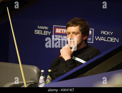 RICKY WALDEN ENGLAND die Tiegel SHEFFIELD ENGLAND 19. April 2009 Stockfoto