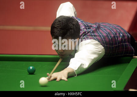 MARCU FU HONG KONG CRUCIBLE THEATRE SHEFFIELD 19. April 2005 Stockfoto