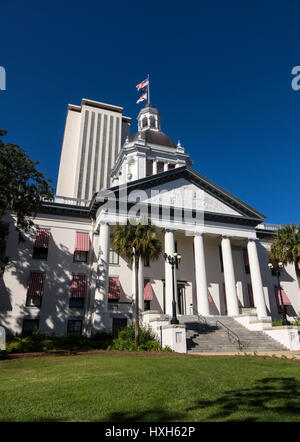 Neue Florida State Capitol building, Tallahassee und historischen Capitol Museum, USA Stockfoto