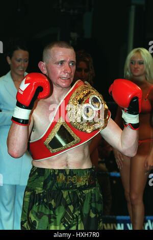 PAUL INGLE FEDERGEWICHT BOXER 30. August 1998 Stockfoto