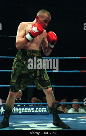 PAUL INGLE FEDERGEWICHT BOXER 30. August 1998 Stockfoto