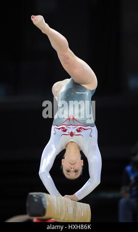 HANNAH WHELAN Gymnastik Gymnastik ist die SSE HYDRO GLASGOW Schottland 29. Juli 2014 Stockfoto