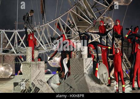 Olympischen Spiele schließen Zeremonie Olympische Spiele schließen Zeremonie STRATFORD LONDON ENGLAND 12. August 2012 Stockfoto