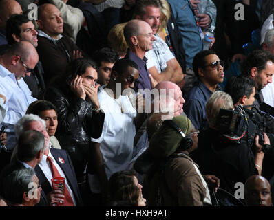 RUSSELL BRAND SEAN P DIDDY CO PACQUIAO V HATTON LAS VEGAS Nevada USA 2. Mai 2009 Stockfoto