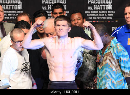 RICKY HATTON BOXER LAS VEGAS Nevada USA 1. Mai 2009 Stockfoto