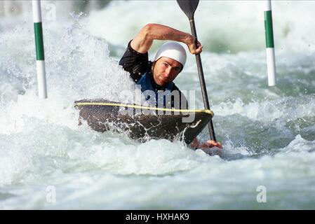 MANUEL Köhler olympischen Kanu K1 SYDNEY SYDNEY Australien 20. September 2000 Stockfoto