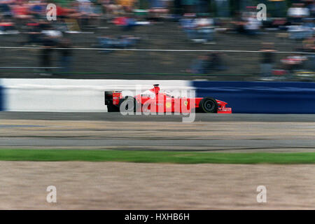 MICHAEL SCHUMACHER FERRARI 13. Juli 1998 Stockfoto