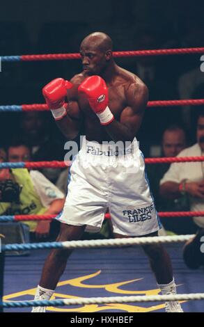 FRANKIE LILES BOXER 17. Juni 1996 Stockfoto