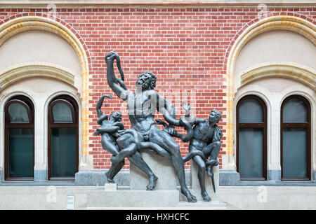 Die Statue des Laokoon und seine Söhne, Rijksmuseum, Amsterdam, Niederlande Stockfoto