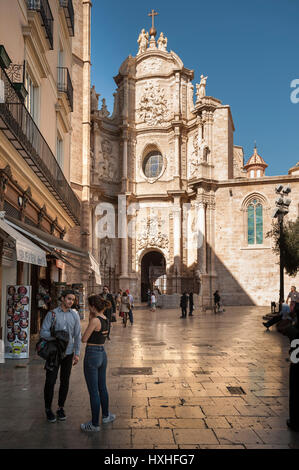 Heiliges Marys Kathedrale, Valencia, Spanien, Europa Stockfoto