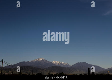 Snow peak Stockfoto