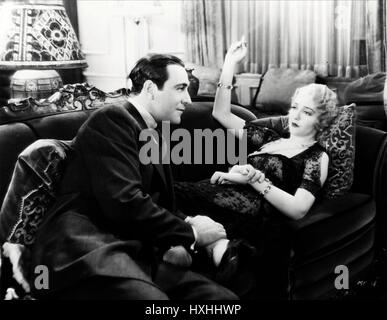 BEBE DANIELS, RICARDO CORTEZ, der Malteser Falke, 1931 Stockfoto