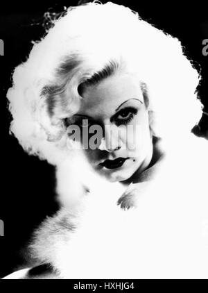 JEAN HARLOW DINNER UM ACHT (1933) Stockfoto