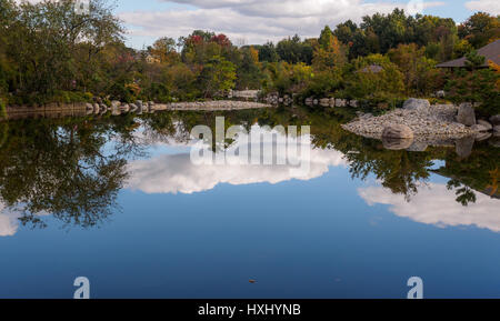 Japanische Gärten - Frederik Meijer, Grand Rapids, Michigan Stockfoto