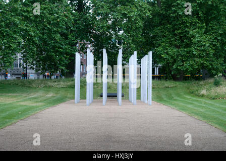 7 Juli Memorial im Hyde Park, London Stockfoto