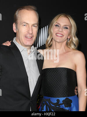 Culver City, USA. 28. März 2017. Bob Odenkirk, Rhea Seehorn, bei der Premiere von AMC "Besser rufen Sie Saul" Staffel 3 in die ArcLight Kinos in Kalifornien am 28. März 2017. Bildnachweis: Fs/Medien Punch/Alamy Live-Nachrichten Stockfoto