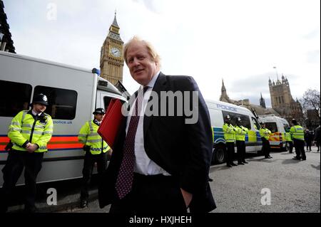 Boris Johnson MP, (Secretary Of State for Foreign Affairs) Credit: Finnbarr Webster/Alamy Live-Nachrichten Stockfoto