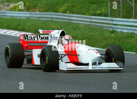 NIGEL MANSELL MARLBORO MCLAREN MERCEDES 95 10. März 1995 Stockfoto