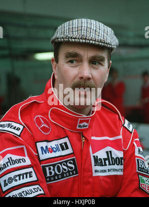 NIGEL MANSELL MARLBORO MCLAREN MERCEDES 95 09 März 1995 Stockfoto