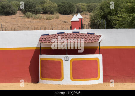 Stierkampfarena auf dem Lande in Sevilla, Spanien Stockfoto