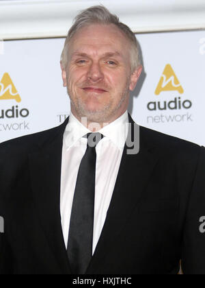 21. März 2017 - Greg Davies Teilnahme an Royal Television Society Awards 2017, Grosvenor House Hotel in London, England, UK Stockfoto